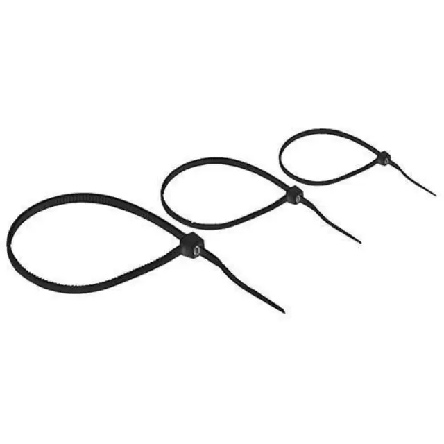 Sapiselco - Δεματικά Καλωδίων 160x2.5mm Μαύρο 100τμχ