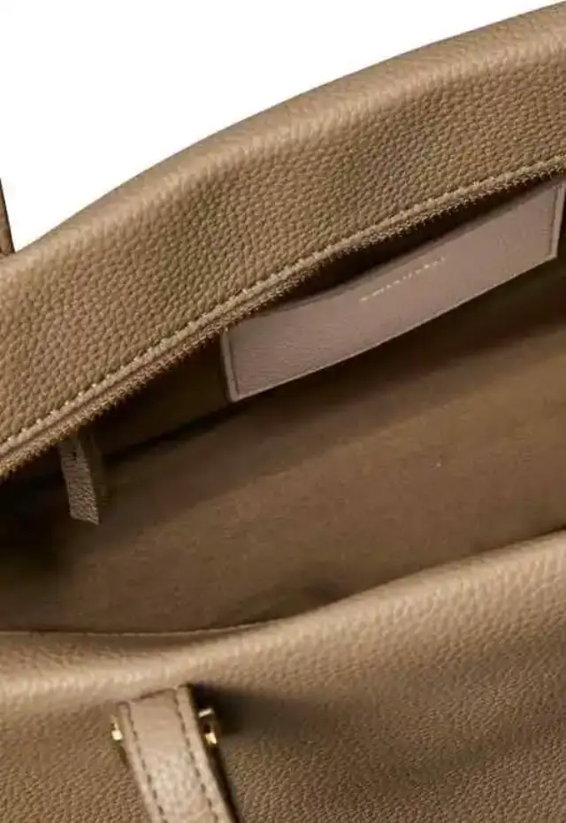 Calvin Klein Γυναικεία Μεγάλη Τσάντα Tote Pebble Grain Καφέ 3