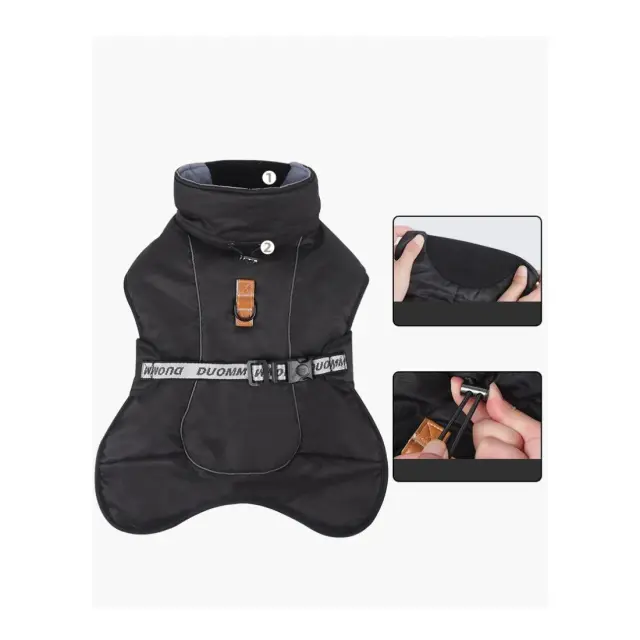Αδιάβροχο Μπουφάν Pet Thicken - Ράχη: 58cm / Στήθος: 74-84cm 3