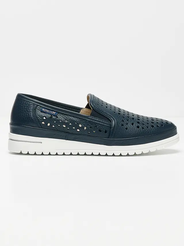 Mephisto Μοκασίνια-Loafers Γυναικείο δέρμα Μπλέ MEP/JANA PERF NAVY 3