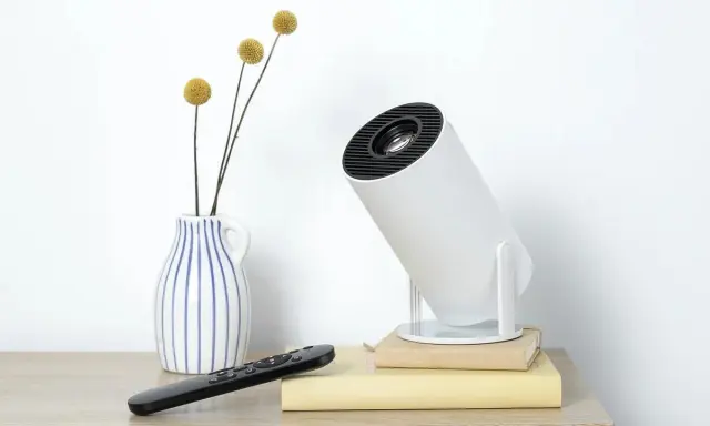 Extralink Smart Life Mini Projector LCD HD με Wi-Fi Λευκός 3
