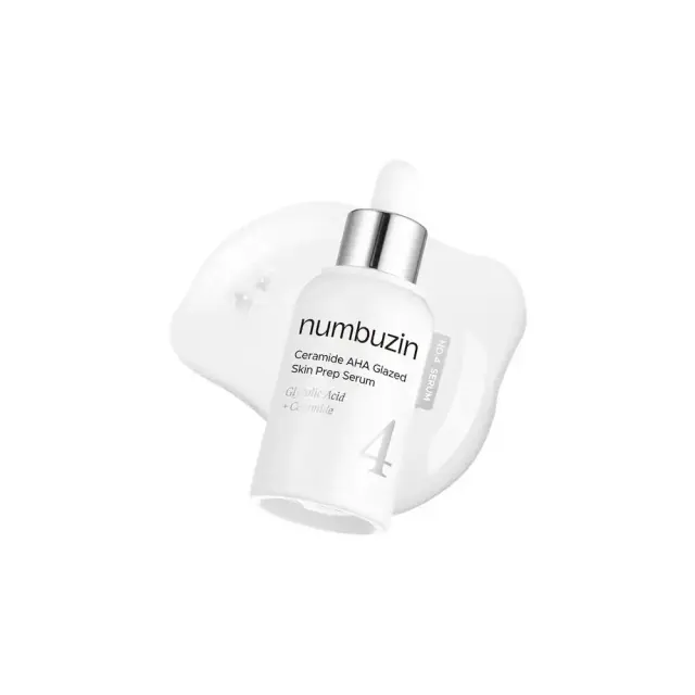 Numbuzin No.4 Ceramide AHA Glazed Skin Prep Serum Ορός Προετοιμασίας Επιδερμίδας Προσώπου, 30ml