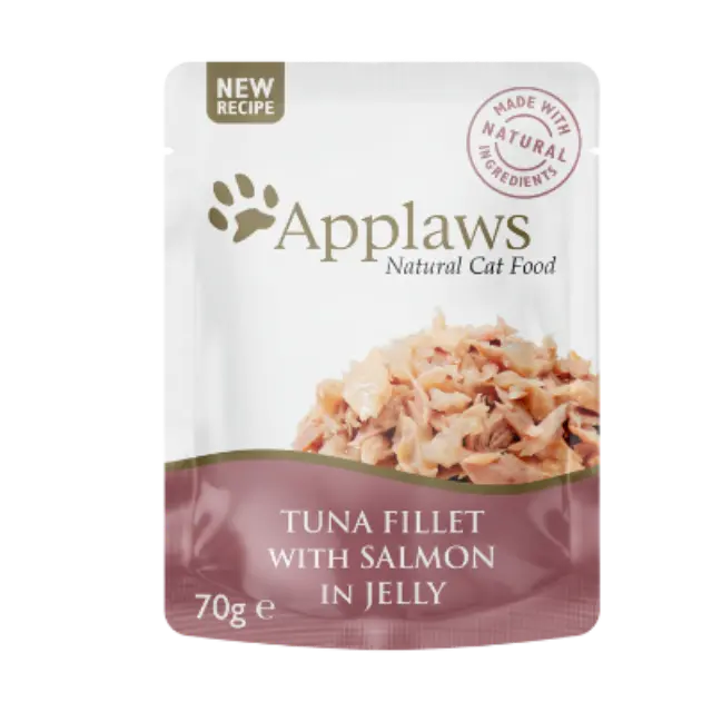 Applaws Wet Cat Food 70 g Jelly pouch Tuna Salmon 178278 Pet Supplies