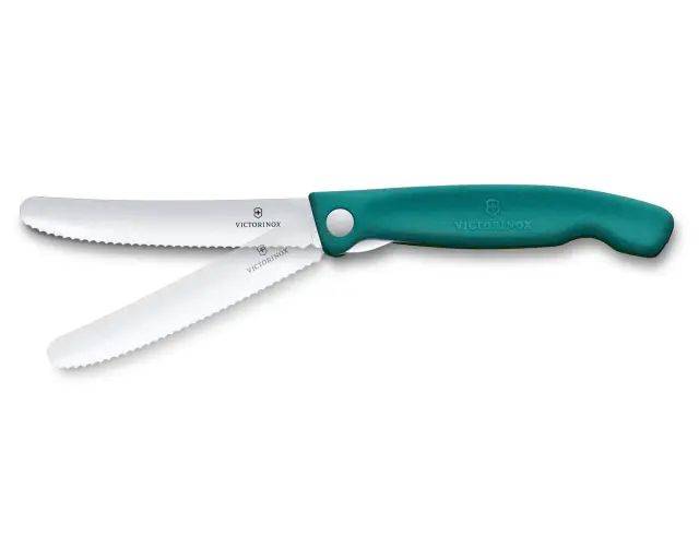 Aναδιπλούμενο Μαχαίρι Γενικής Χρήσης Victorinox Swiss Classic με μήκος λεπίδας 11cm - Green6.7834.FC1 2