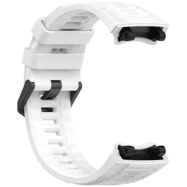 Breatheable Λουράκι Σιλικόνης για Xiaomi Amazfit T-Rex 3-White OEM 2