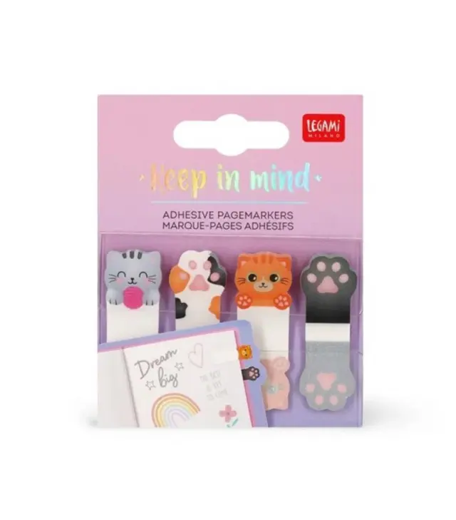 Legami Milano Keep in Mind Kitty Αυτοκόλλητος Σελιδοδείκτης SKN0002