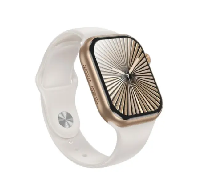Smartwatch Bluetooth 2.01 ιντσών με λειτουργία κλήσεων και καρδιακού ρυθμού Χρυσό BD12