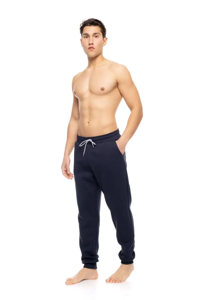 WN-M113 - Black - LONG TRACKSUIT PANTS BASIC 2
