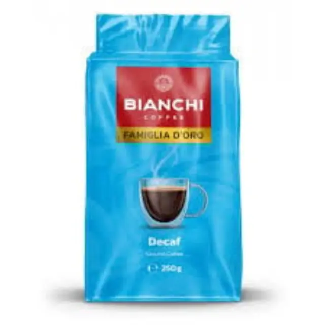 Bianchi Coffee Espresso Aroma Decaf Αλεσμένος 250g
