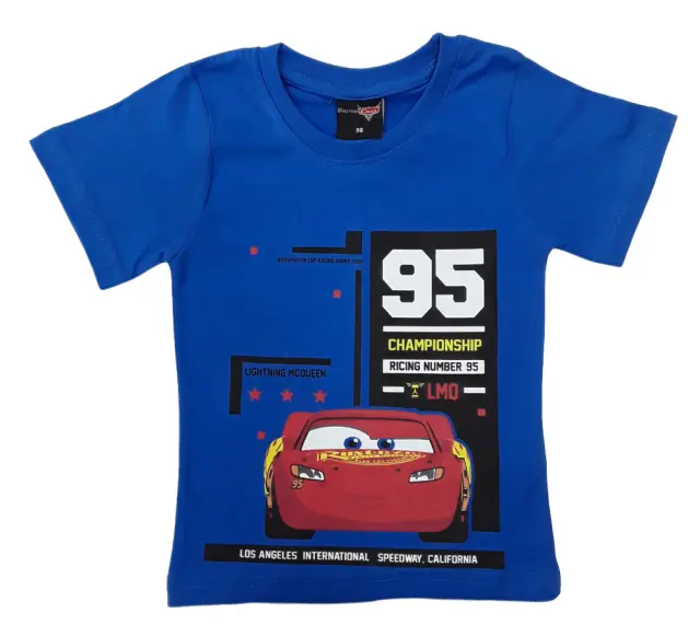 Μπλουζάκι T-shirt Cars 95 White 80102090011 - 7-8 Y (128cm)