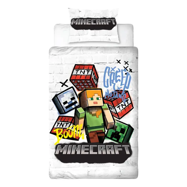 Minecraft – Adult Bedding Set 140x200 (MNC743) - Baby and Children