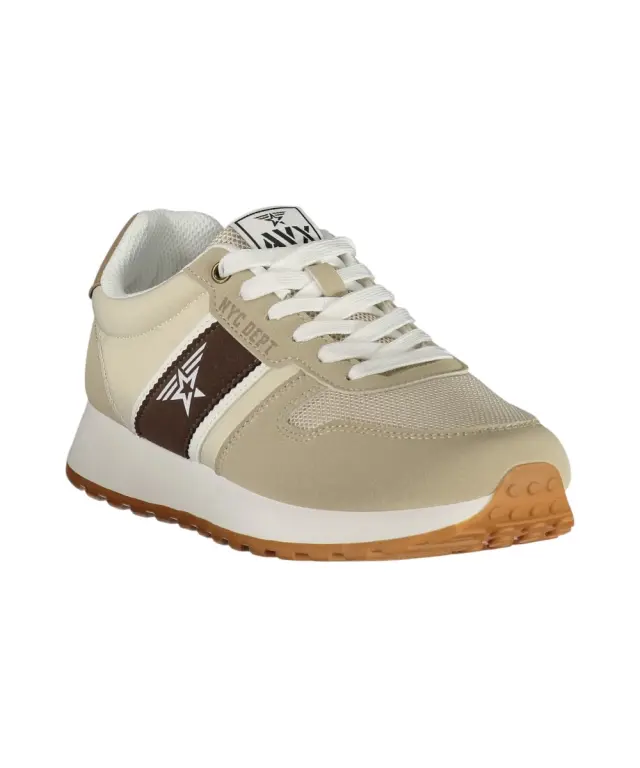 Avirex - Ανδρικά Sneakers VIVIAN004-387 Μπεζ/Καφέ 2