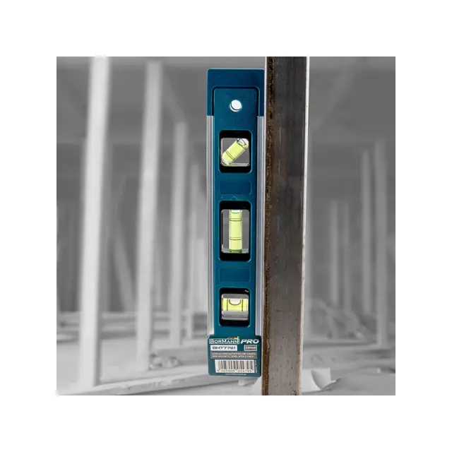 Bormann BHT7761 Αλφάδι Mini Μαγνητικό με 3 Μάτια 2