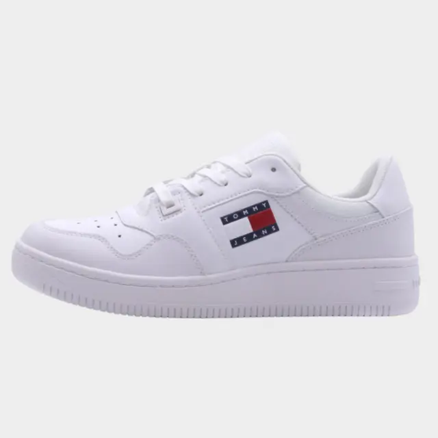 Tommy Hilfiger - Γυναικεία Sneakers Retro Basket EN0EN02505-YBS Λευκό - 41
