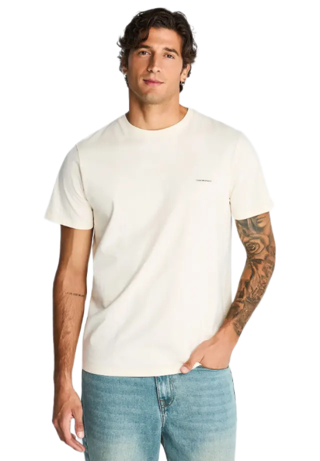 FunkyBuddha ανδρικό μονόχρωμο t-shirt FBM014-001-04-3