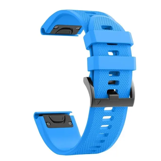 Λουράκι Texture για Fenix 5/6/6 Pro/7/8/9 (47mm)-Sky Blue OEM