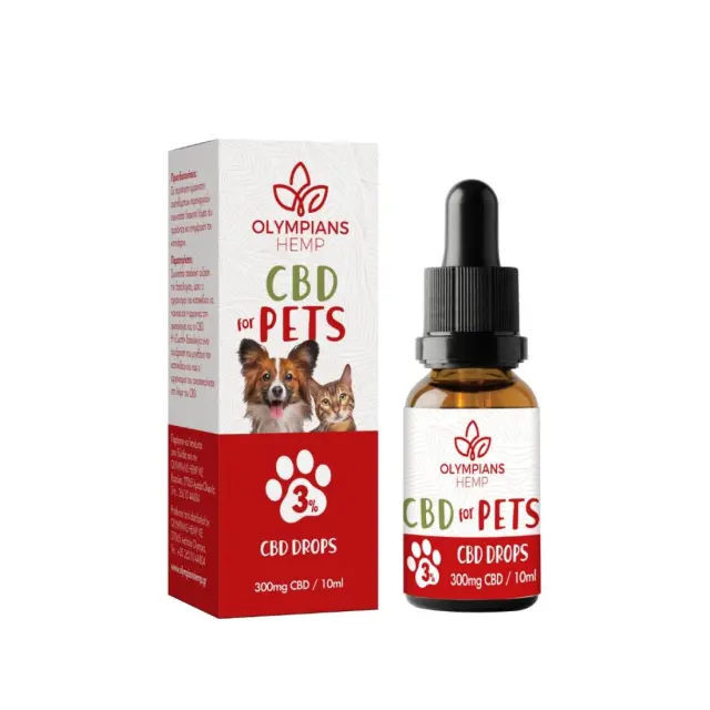 Olympians Hemp Απόσταγμα Κανναβιδιόλης 3% (CBD) 10mL