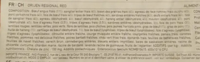 Orijen Regional Red με Κόκκινο Κρέας 11.4kg 2