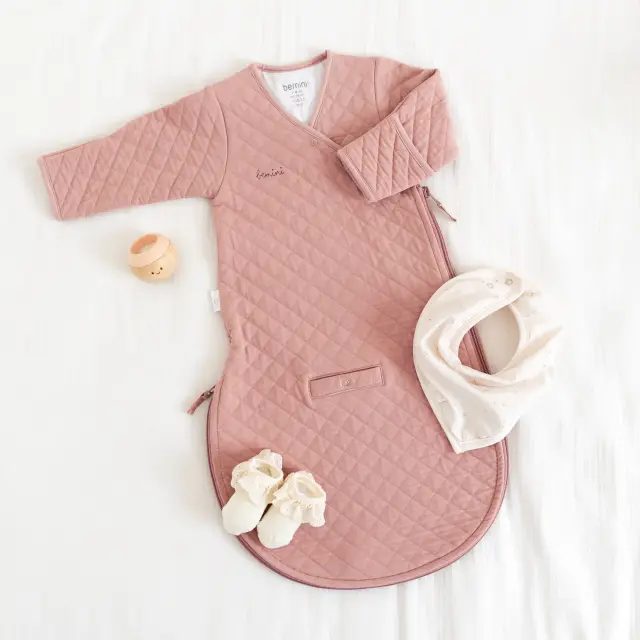 Bemini Magic Bag®1.5Tog Υπνόσακος Quilt Old Pink 1-4M 1-4 μηνών 2