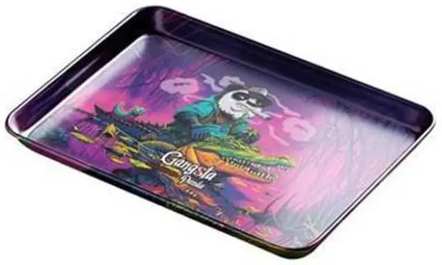 Gangsta Panda Rolling Tray Δίσκος Gator - Mini (18x12.5cm)