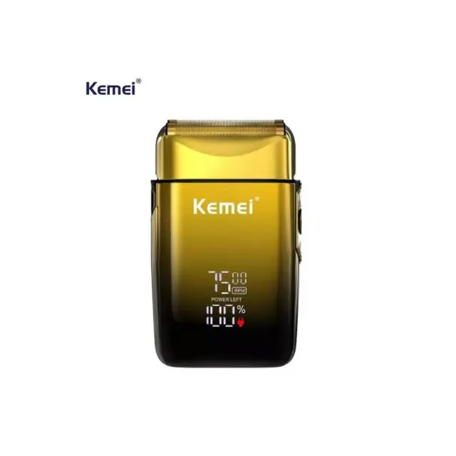 Kemei Επαναφορτιζόμενη ξυριστική Μηχανή Προσώπου KM-TX10