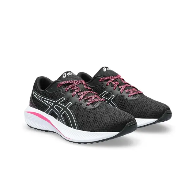 Asics Kids Gel-Excite 10 (GS) Μαύρο - Άσπρο - Ροζ 1014A298-002 (Asics) - 40 3