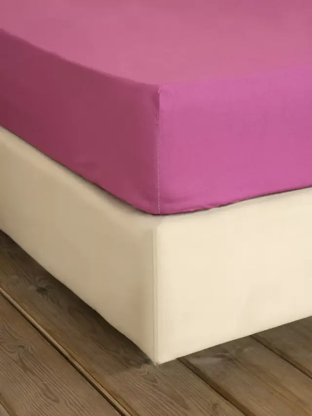 Σεντόνι 180Χ200+32 King Size Με Λάστιχο Nima Primal - Orchid Pink