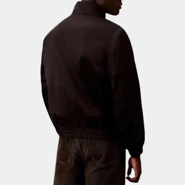 Calvin Klein - Ανδρικό Τζάκετ Ls Padded Nylon Harrigton LV04RG500G-UB1 Μαύρο - 2XL 3