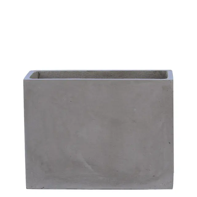 Γλάστρα Γκρι Τσιμέντο 70x40x50cm