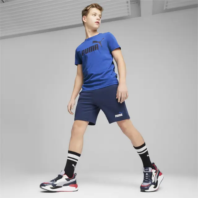 Puma Ess Logo Tee Blue 586960-59 - 140 3