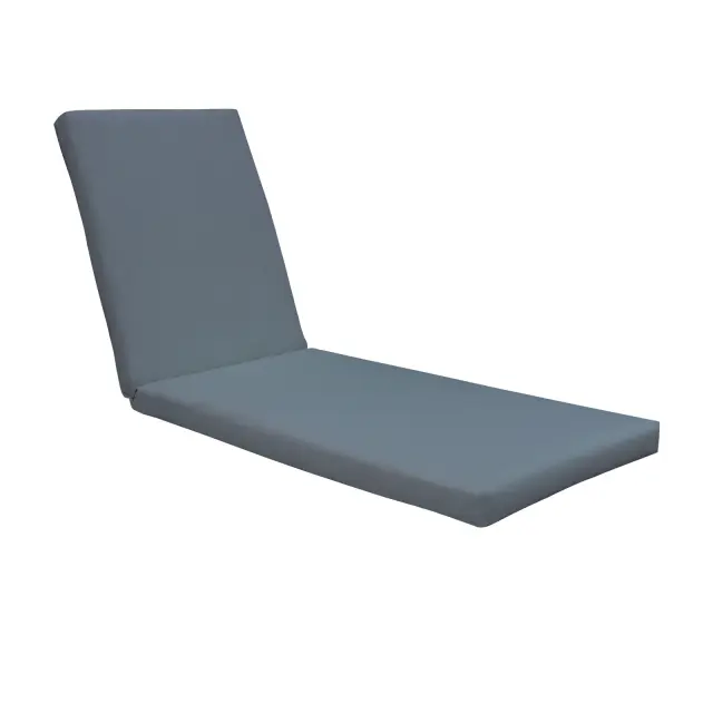 Μαξιλάρι Ξαπλώστρας LOUNGER Ύφασμα Γκρι 196(78+118)x60x8cm