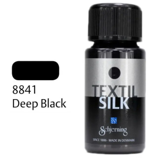 Χρώμα για Μετάξι Schjerning - 8841 Deep Black - 50ml