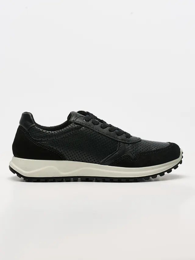 Imac Sneakers Ανδρικό ΔΕΡΜΑ Μαύρο IMA/552440 NERO - 45 2