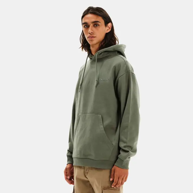 Emerson Pullover Loose Fit Hoodie (252.EM20.50-Olive) - Λαδί 2