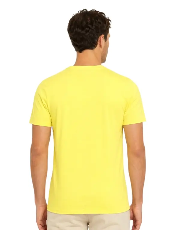 Norway Nautical School - Ανδρικό T-shirt Κοντομάνικο 866031-ZEST Κίτρινο 2