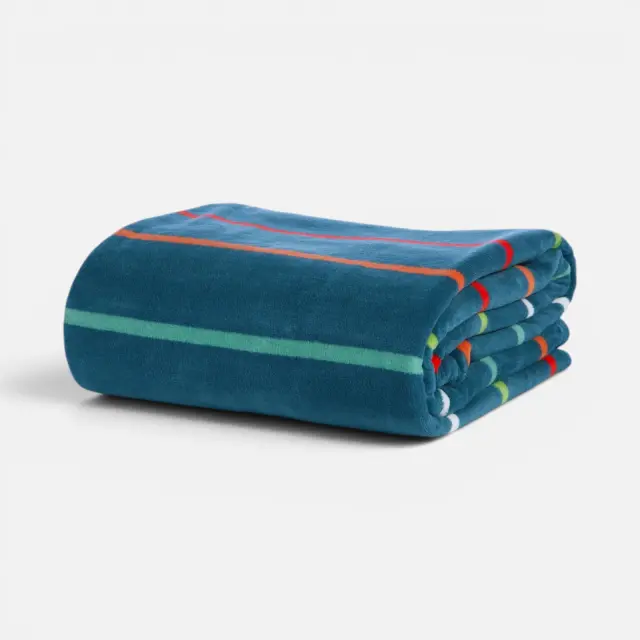 Κουβέρτα Παιδική Fleece Chromatic 160x220 Nef Nef Homeware, 100% ΠΟΛΥΕΣΤΕΡΑΣ - PETROL (040956)