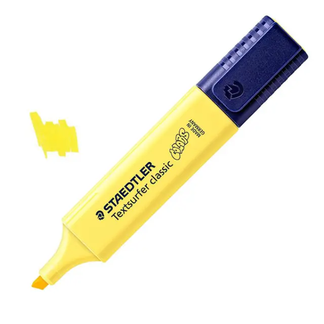 Staedtler Μαρκαδόρος Υπογράμμισης Textsurfer Classic - 100 Sunflower Yellow