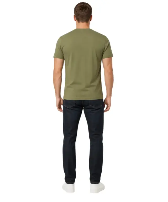 Rifle- Ανδρικό T-shirt RFT002-ARMY Χακί 2