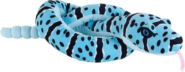 Wild Republic Λούτρινο Snake-Eco Blue Rock Rattle 137cm / 28516 (Wild Republic)