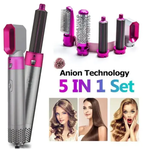 Ηλεκτρική Βούρτσα 5 σε 1 - Hot Air Styler 600W