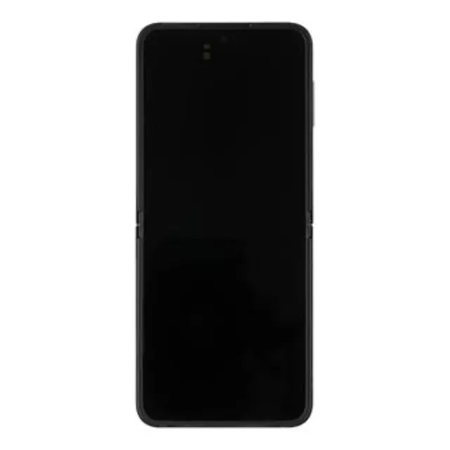 LCD display + Touch Unit + Front Cover Samsung F761 Galaxy Z Flip 7 FE 5G Black (Service Pack)