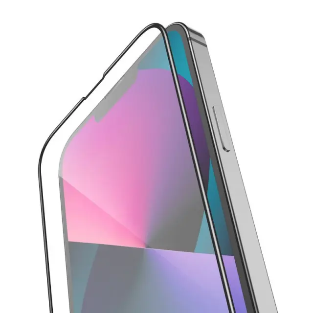 Tempered Glass Hoco A12 Plus Nano 3D Full Screen Edges Protection 9H για Apple iPhone 13 mini με Μαύρο Περίγραμμα 3