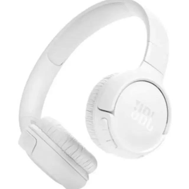 Bluetooth Ακουστικά Stereo JBL Tune T520BTWHT On ear BT5.3 Χρόνος Λειτουργίας 57 ώρες Λευκό