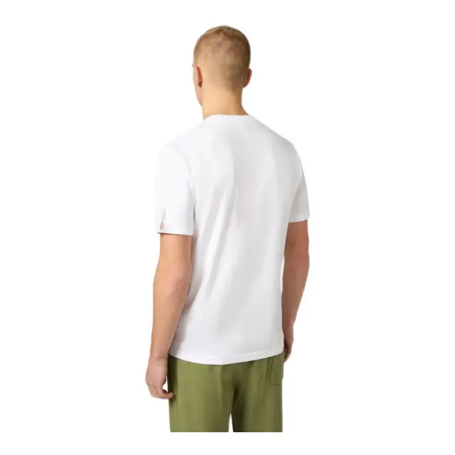 Champion Men's Standard Fit Chest Logo Shortsleeve T-Shirt Άσπρο 221798-WW001 (Champion) - XLarge 2