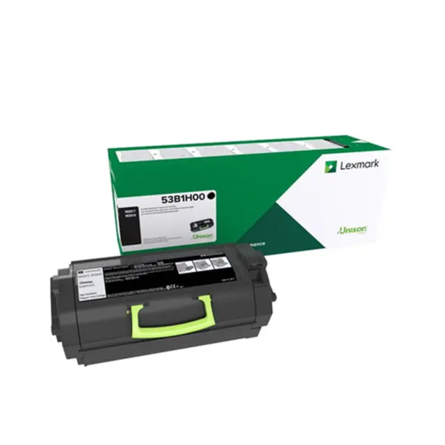 Lexmark MS817/MS818 Γνήσιο Toner Laser Εκτυπωτή Μαύρο High Yield Return Program 25000 Σελίδων (53B2H00)