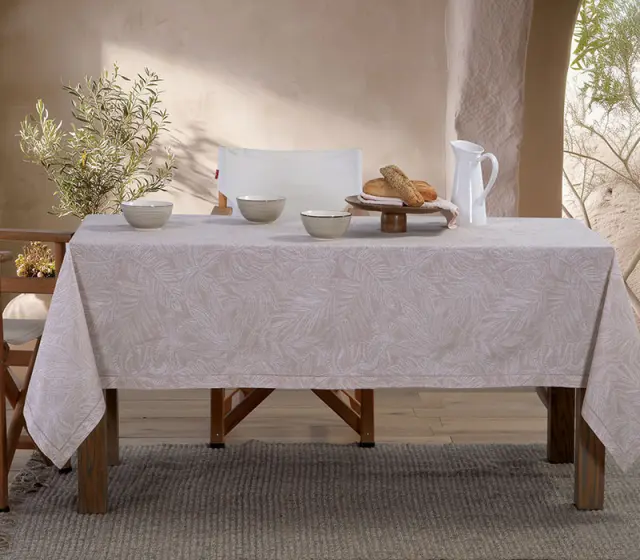 Nef-Nef Homeware Τραπεζομάντηλο Tundra 150x300 Γκρι