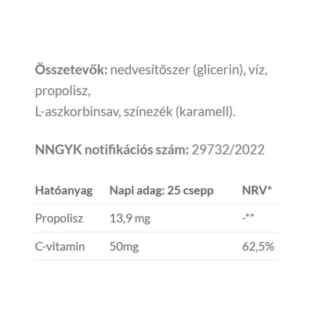 JutaVit Propolis + Vitamin C Drops 2