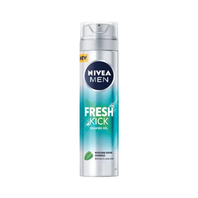 Nivea Men Fresh Kick Gel Ξυρίσματος 200ml