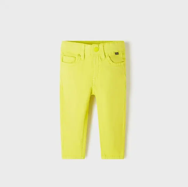 Baby 6 μηνών έως 4 ετών Παντελόνι καπαρτινέ slim fit λάιμ