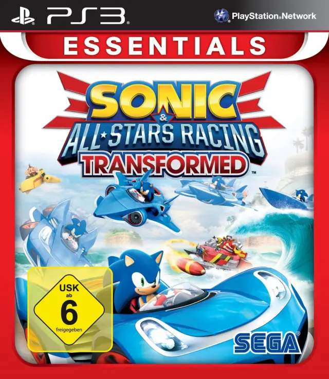 PS3 Sonic All-Star Racing: Transformed (Essentials)